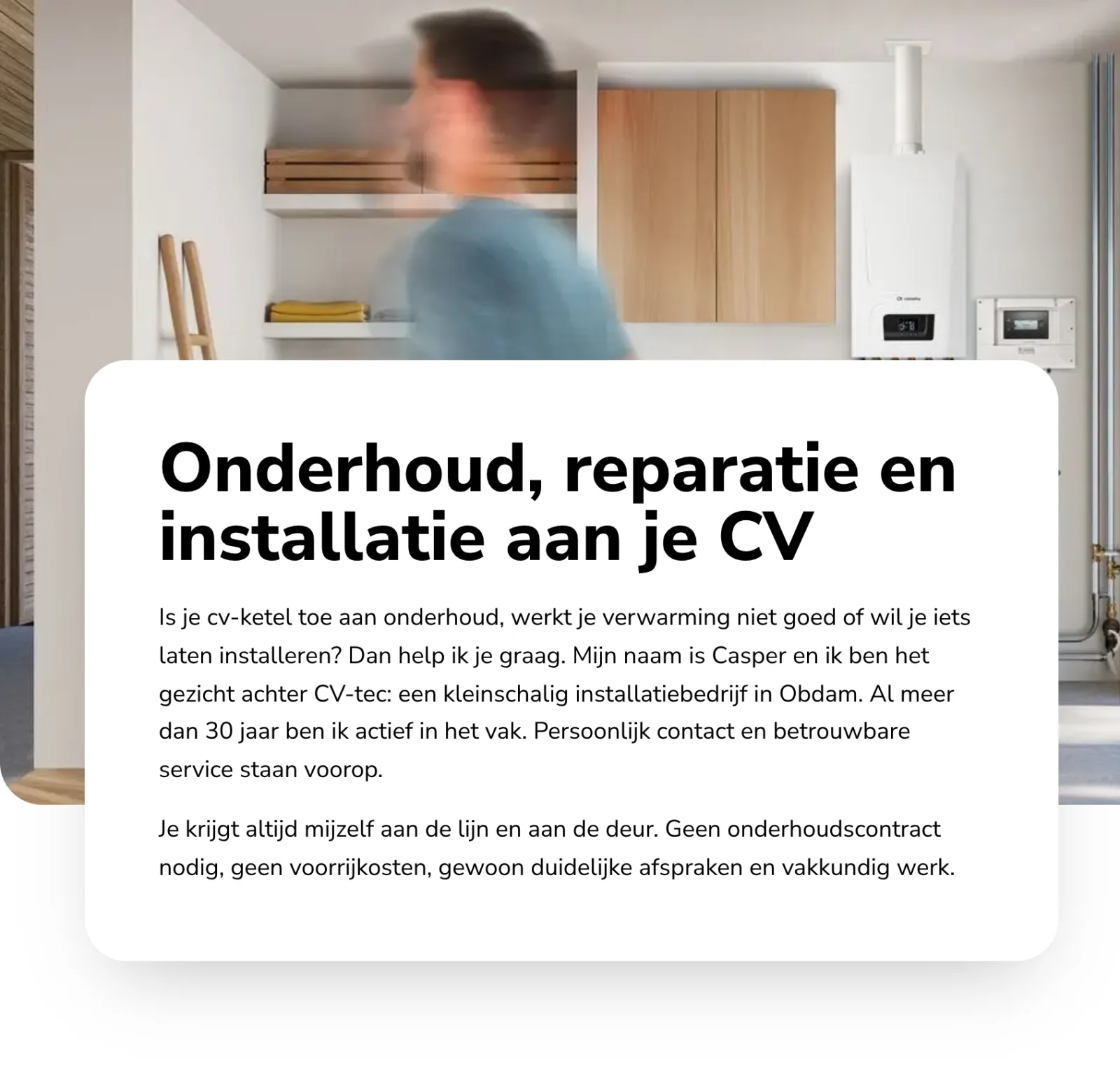 CV-tec website
