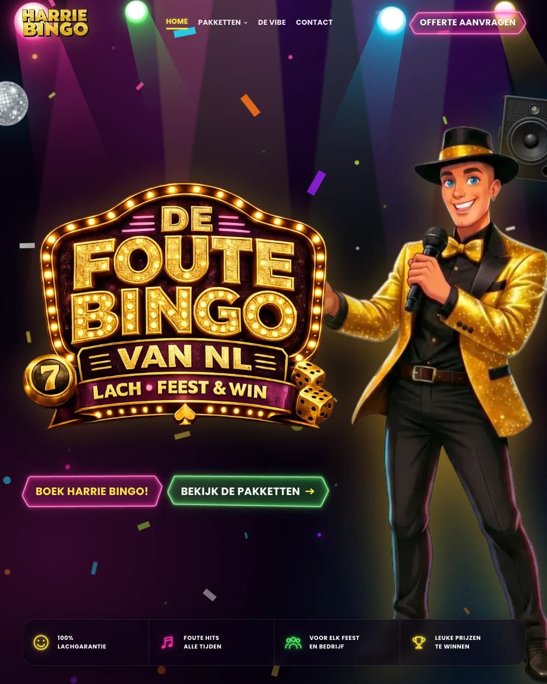 Harrie Bingo website