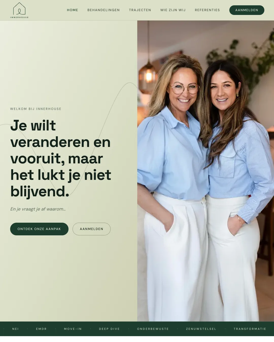 Innerhouse Amsterdam website