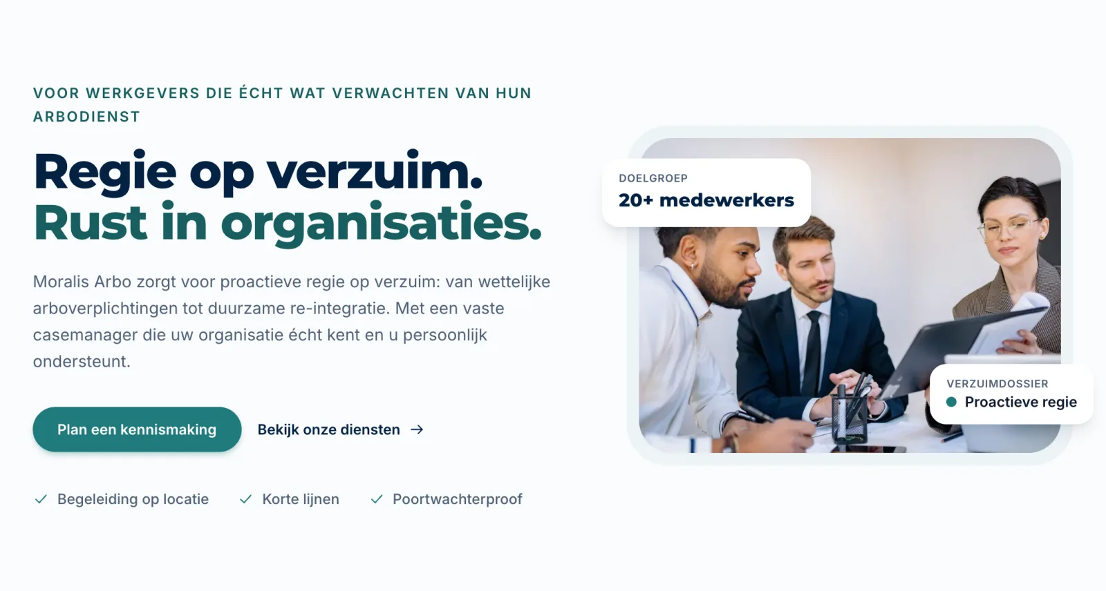 Moralis Arbo website