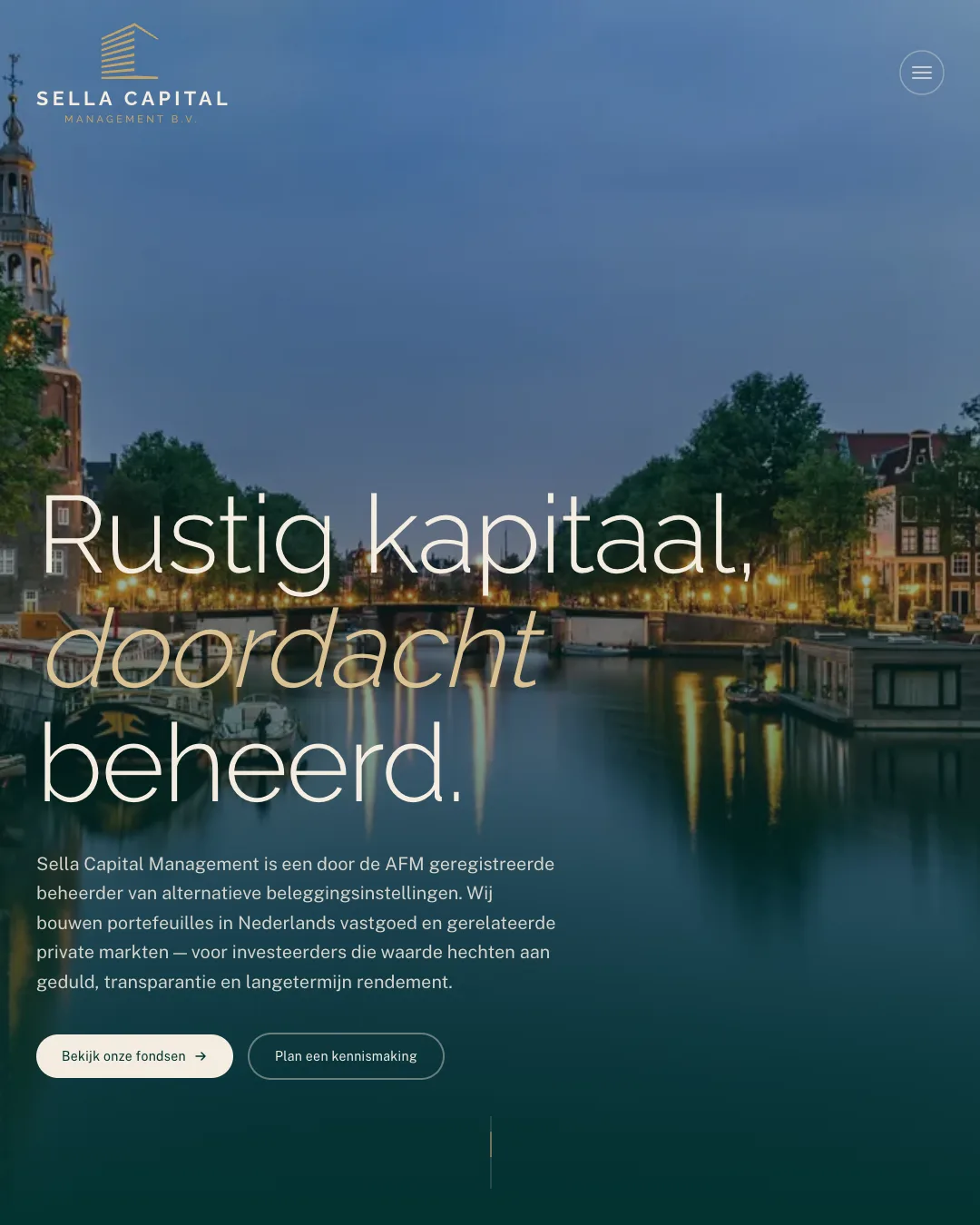 Sella Capital Management website