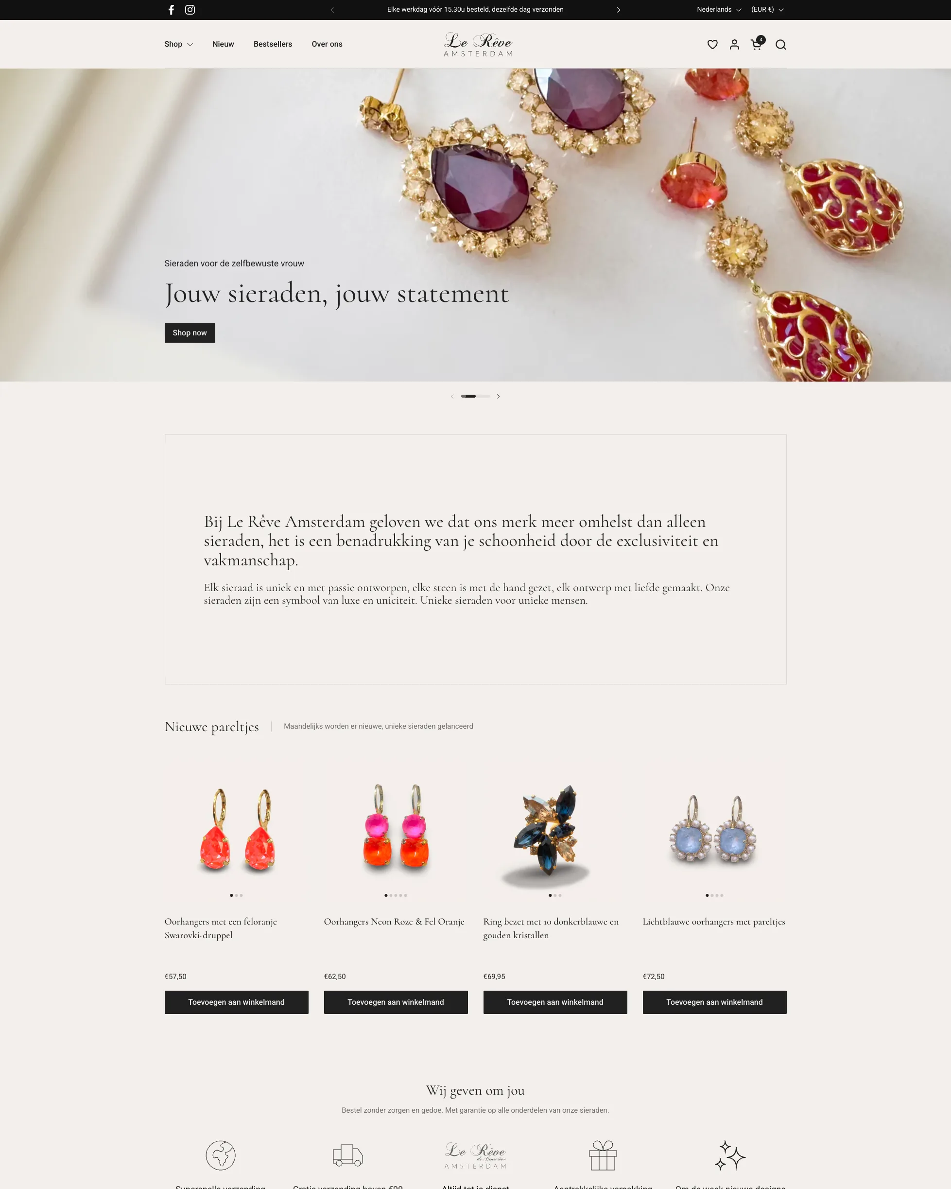 Le Rêve Amsterdam webshop