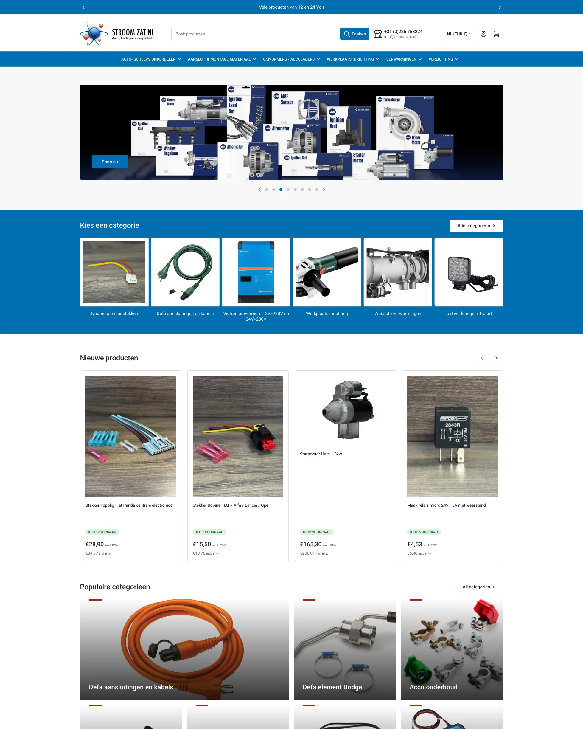 StroomZat webshop